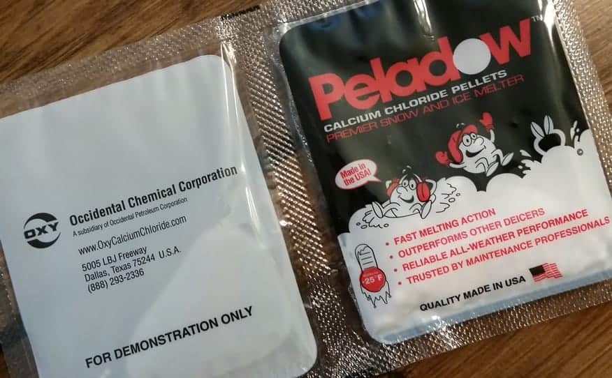Peladow Calcium Chloride from Snow & Ice Salt & Chemicals Unlimited LLC
